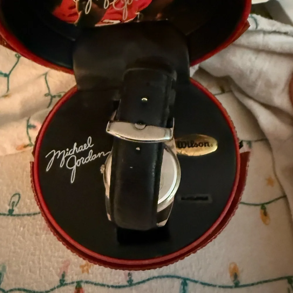 Wilson Black and Gold Luxury Watch